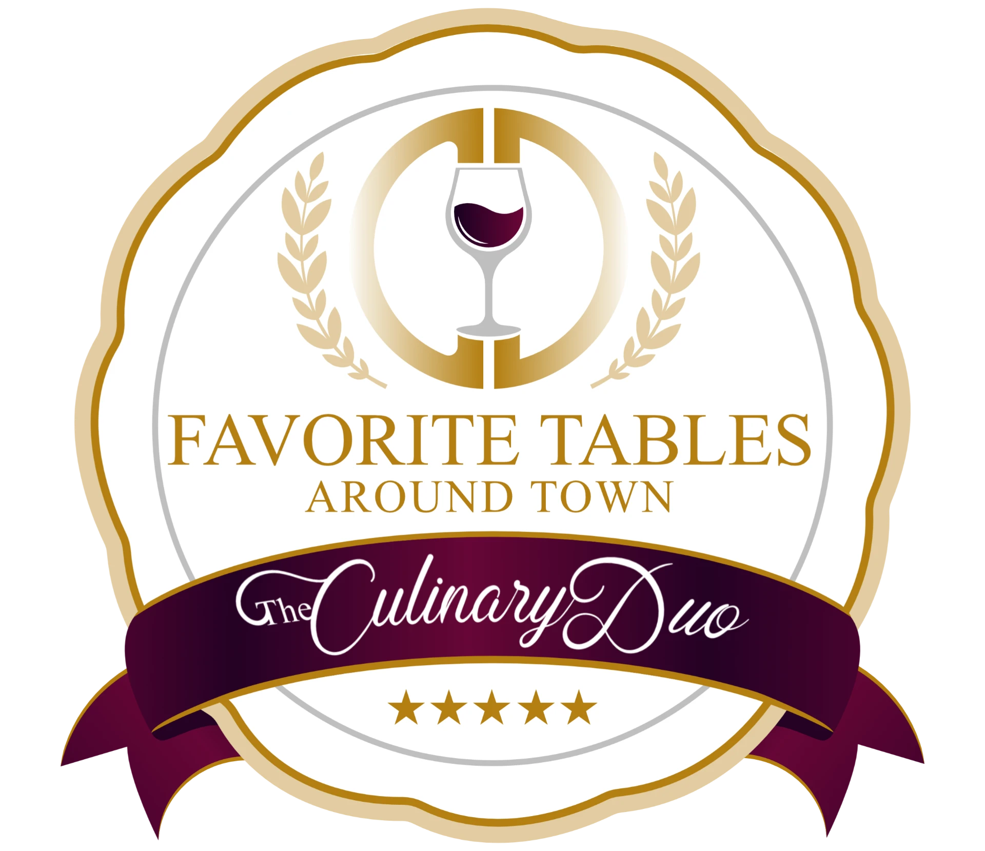 Favorite Tables Around Town badge