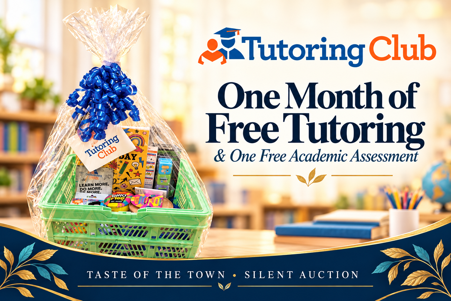 1 Month of Free Tutoring and 1 Free Academic Assessment