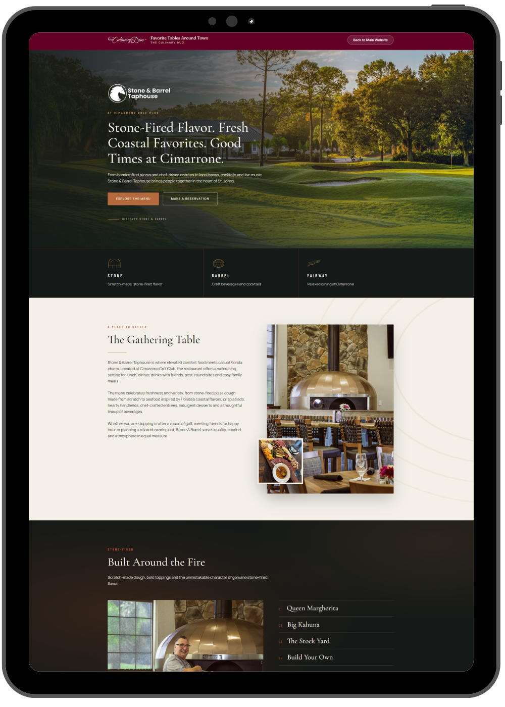 Stone & Barrel Taphouse - Cimarrone Golf Estate