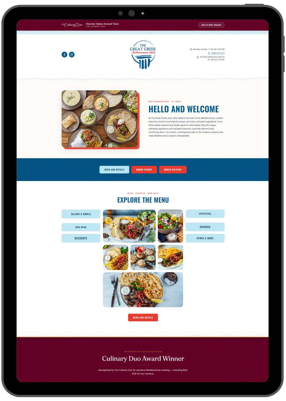 The Great Greek Mediterranean Grill