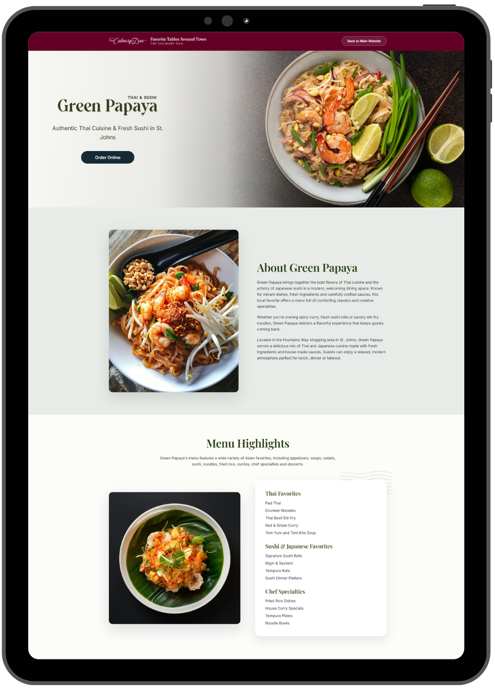 Green Papaya