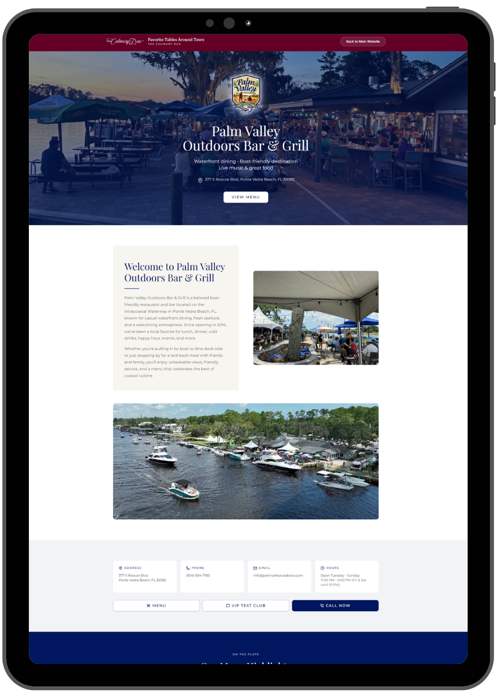 Palm Valley Outdoors Bar & Grill