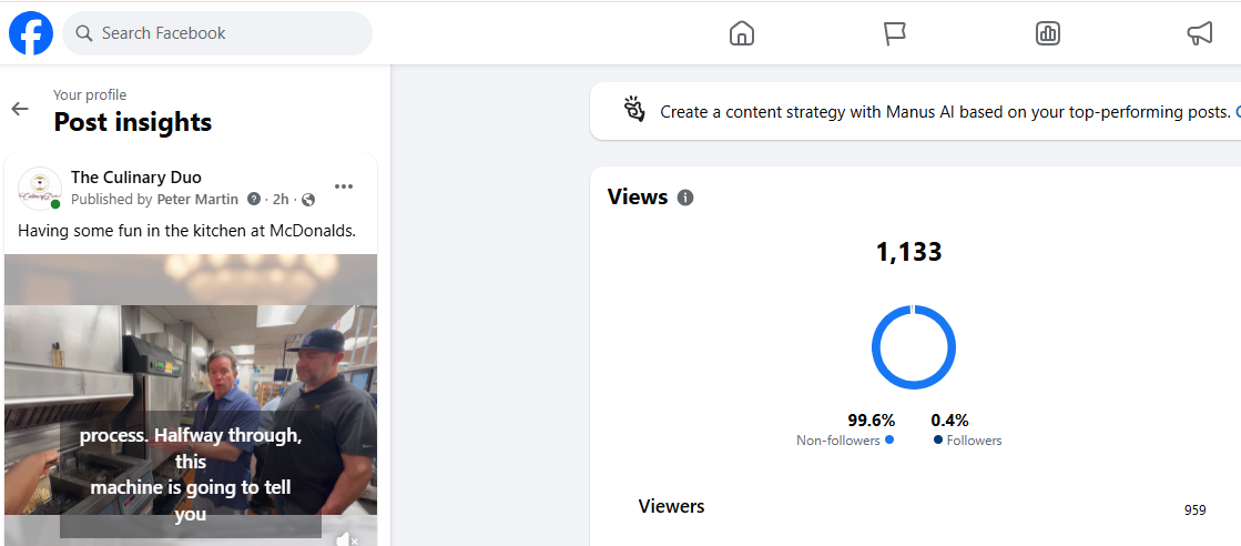 Over 1000+ views in only 2 hours
