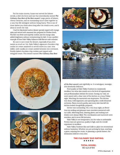 Page 2 feature in STROLL Magazine