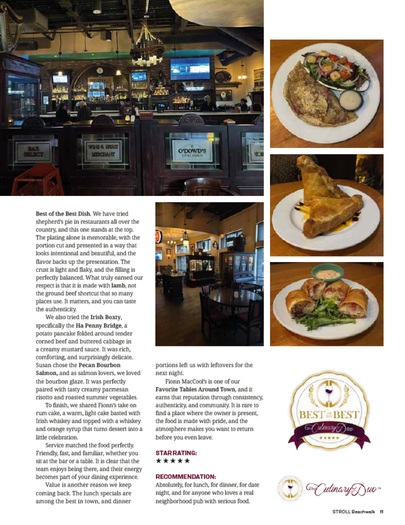 Page 2 feature in STROLL Magazine