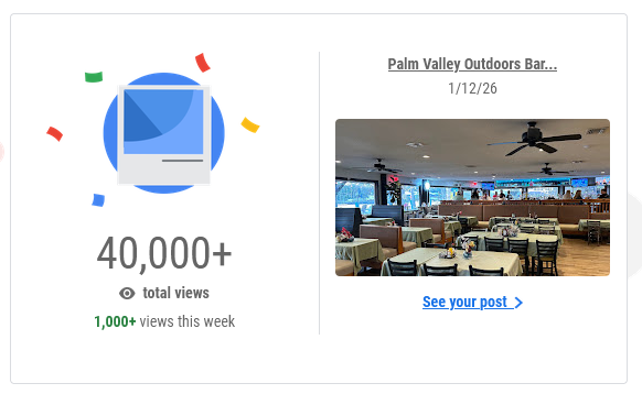 Palm Valley is rocking it!